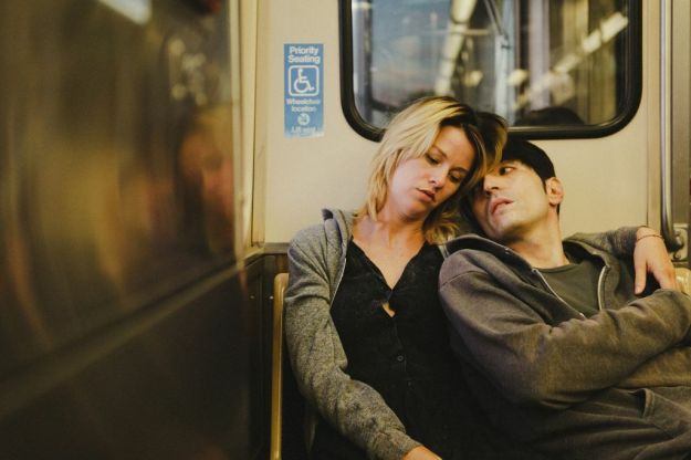 With limited time and money for rehearsal, David and Kim spent a day exploring Chicago on the train. 